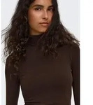 ONLY Rollkragenshirt ONLGLAMOUR L/S ROLL-NECK TOP JRS NOOS Materialmix, slim fit