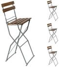 Mojawo Armlehnstuhl Biergarten Barhocker Barstuhl Klappstuhl Gartenstuhl...