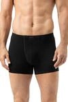 Boxer MEY, Herren, Gr. 5, schwarz, Single Jersey, Obermaterial: 57% Baumwolle, 38%