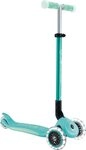 Globber Tretroller ELITE GLOW LIGHTS, mit Leuchtrollen und Glow-Effekt