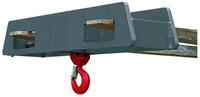 Stier Gabelhubwagen STIER Lasthaken Stapler-Aufsatz 2500kg anthrazitgrau