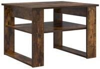 vidaXL Couchtisch Couchtisch R&auml;uchereiche 64 x 54 x 44 cm Holzwerkstoff (1-St)