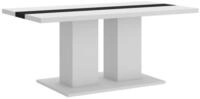 Masseno Couchtisch CASTELLA 110 cm Kaffeetisch Wei&szlig;