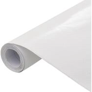vidaXL Lackschutzfolie, Autofolien 2 Stk. 4D Wei&szlig; 100x150 cm+50x150 cm