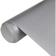 vidaXL Lackschutzfolie, Autofolien 2 Stk. Matt-Silber 100x150 cm+50x150 cm