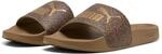 Badesandale PUMA "LEADCAT 20 FELINE", Damen, Gr. 37, soft taupe, chocolate fondue,