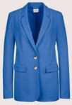 Jackenblazer MADELEINE "Blazer Floraler Jersey-Blazer in langer Form", Damen, Gr. 34,