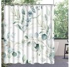Lerores Duschvorhang Duschvorhang Blattmuster 240x200cm wasserabweisend...