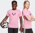 Trainingsshirt ADIDAS PERFORMANCE "MIT GRAFIK F&Uuml;R KINDER MIT MESSI-NAMESZUG UND