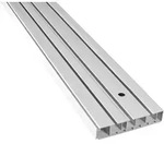 SN DECO GROUP Gardinenschiene Vorhangschiene SH (3), 3-l&auml;ufig, Fixma&szlig;, mit...
