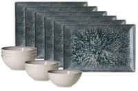 Ritzenhoff & Breker Fr&uuml;hst&uuml;cks-Geschirrset Grana Brunch-Set 12er Set...