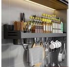 LuxusKollektion Gew&uuml;rzregal Gew&uuml;rzregal K&uuml;chenregal Wand ohne Bohren H&auml;ngend