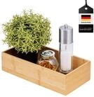 bremermann Aufbewahrungsbox Gew&uuml;rzbox, aus Bambus, ca. 30 x 7,5 x 15 cm (1 St)