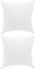 vidaXL Kopfkissen Kopfkissen FULDA 2 stk. 50 x 50 cm 100% G&auml;nsedaunen und...