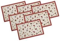 Villeroy & Boch Dekoobjekt Toy's Delight Platzset 48 x 32 cm 6er Set (6 St.,...