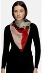 Betty Barclay Modetuch Damen mit Aufdruck braun|rot