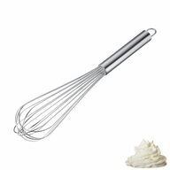 WESTMARK Schneebesen Pro, f&uuml;r die Profik&uuml;che, stabil, silber, 38 cm, rostfrei,