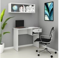 Vicco Schreibtisch Colin, Wei&szlig;, 90 x 50 cm (1-St)
