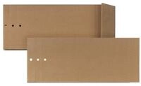 BONG Versandtasche Musterbeutel 245x100x40mm 120g Stehboden braun 250 St&uuml;ck