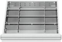 Stier Kleinteilemagazin STIER Schubladeneinteilung Metalleinteilung BLH 150/175...