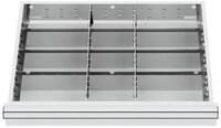 Stier Kleinteilemagazin STIER Schubladeneinteilung Metalleinteilung BLH 150/175...