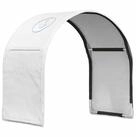 vidaXL Bett Bett-Tunnel f&uuml;r Kinder-Hochbetten 2 stk. Wei&szlig; Polyester (2-tlg)