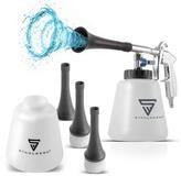STAHLWERK Ausblaspistole Druckluft-Reinigungspistole RP-90 ST mit Zubeh&ouml;r-Set,