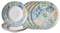 Ritzenhoff & Breker Tafelservice Roma Antica Pizza & Pasta Set 8er Set (8-tlg),...