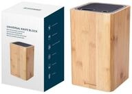 KITCHENDAO Messerblock Bambus Messerblock Schlitzen Schere Wetzstab...