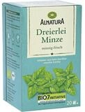 Alnatura Tee Dreierlei Minze, Kr&auml;utertee, 20 Aufgussbeutel