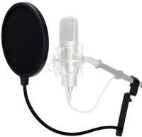 Pronomic Mikrofon PK-2 Popschutz (1-tlg), Popkiller f&uuml;r Recording mit Klemme &