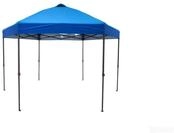 COSTWAY Faltpavillon, 3,6 x 3,6m Pop Up Pavillon, wasserfester Gartenpavillon