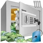 KESSER Tresor, Elektrischer Tresor Inkl. Batteriebox Elektronischer Safe 3