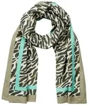 camel active Modeschal mit Allover Print gr&uuml;n
