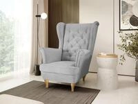Beautysofa Ohrensessel Sessel FALCO Chesterfield Wohnzimmersessel Fernsehsessel