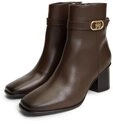 Tommy Hilfiger TH STRAP LEATHER BLOCK HEEL BOOT Stiefelette Herbstschuh,