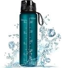 FULDENT Trinkflasche Trinkflasche 1L Sport Wasserflasche BPA-frei mit...