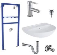 Belvit Waschbecken BV-WB8201-SET (komplett_set, 1-St), Belvit Waschbecken...