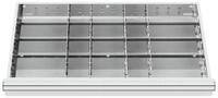 Stier Kleinteilemagazin STIER Schubladeneinteilung Metalleinteilung BLH 100/125...