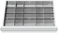 Stier Kleinteilemagazin STIER Schubladeneinteilung Metalleinteilung BLH 100/125...
