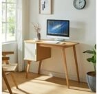 en.casa Schreibtisch, &raquo;Tysv&aelig;r&laquo; mit Schrankteil 75 x 105 x 48 cm...