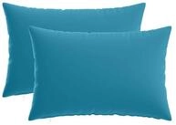 vidaXL Kissenbezug Kissenbezug 2 pcs HEERLEN Himmelblau 40 x 60 cm Polyester, (2