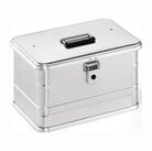 Allit Aufbewahrungsbox Aluminiumbox mit Klapphebelverschl&uuml;ssen mit Bohrungen L...