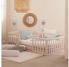 roba&reg; Kinderbett aus stabilem Holz - Montessori Bodenbett 70 x 140 cm - Aus...