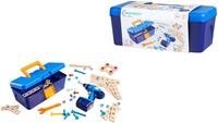 Eichhorn Spielwerkzeugkoffer Constructor Werkzeugbox mit Schrauber, (Set, 65-tlg)
