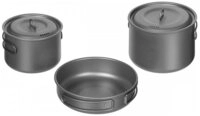 FoxOutdoor Topf-Set Kochset, Titan, 5-teilig, (Set)