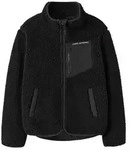 Name It Pl&uuml;schjacke Nknmattia Sherpa Jacket Pb1 schwarz 140 EU