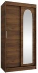 MIRJAN24 Kleiderschrank Selfie 100 cm (mit zwei Schiebet&uuml;ren) zwei...