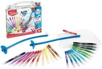 MAPED Malstift Maped Puste Stifte Blow Pen Art 24 St&uuml;ck