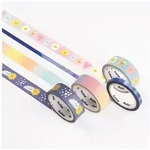 Folia Bastelband Washi Tape Set Hot Foil Sunnyside, 4 St&uuml;ck bunt